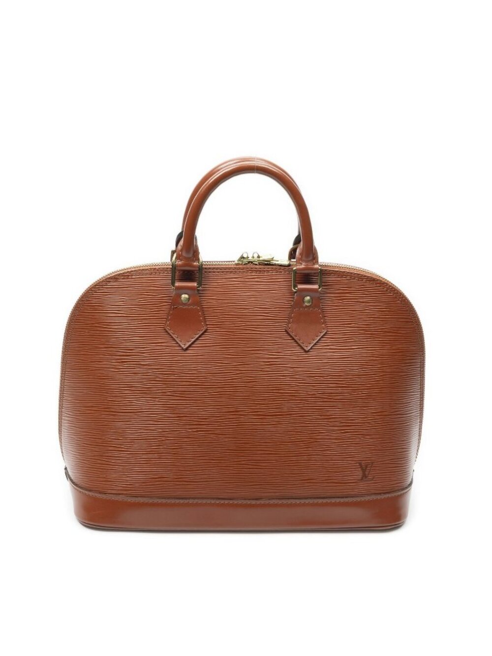 Louis Vuitton Alma Tan Epi Handbag